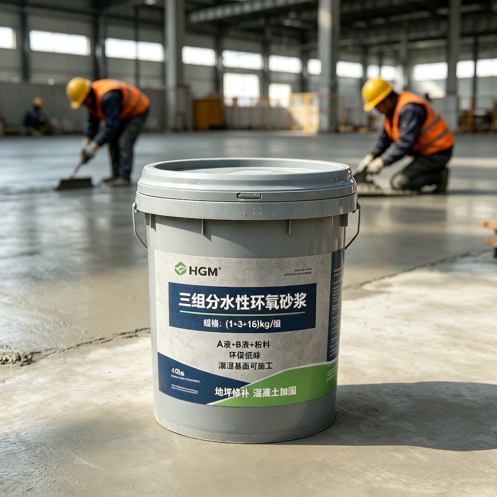 望江三组份水性环氧砂浆